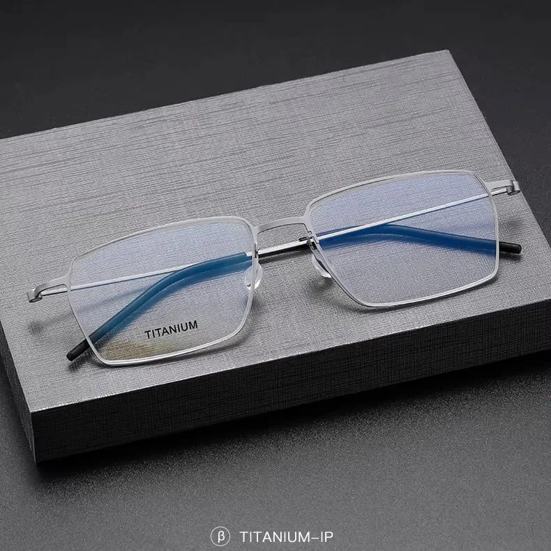 Osicare 5509 Luxury Brand Lenses Prescription Frames Men Ladies Powerlens Eye glasses Eyeglass Frame Titanium Glass Read Frames