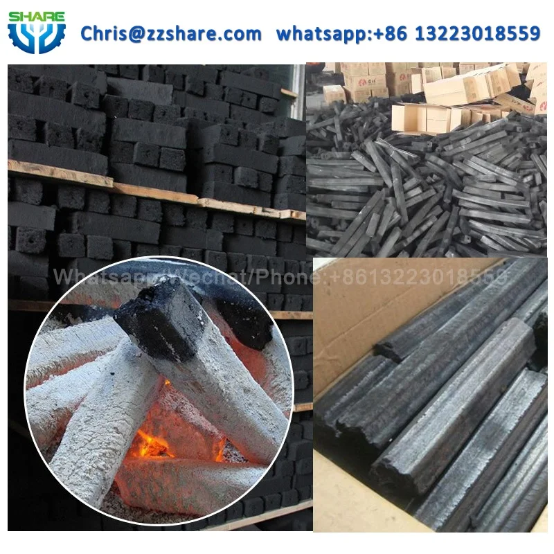 Uganda Charcoal Briquette Making Machine for India Charcoal Making Machine Briquette