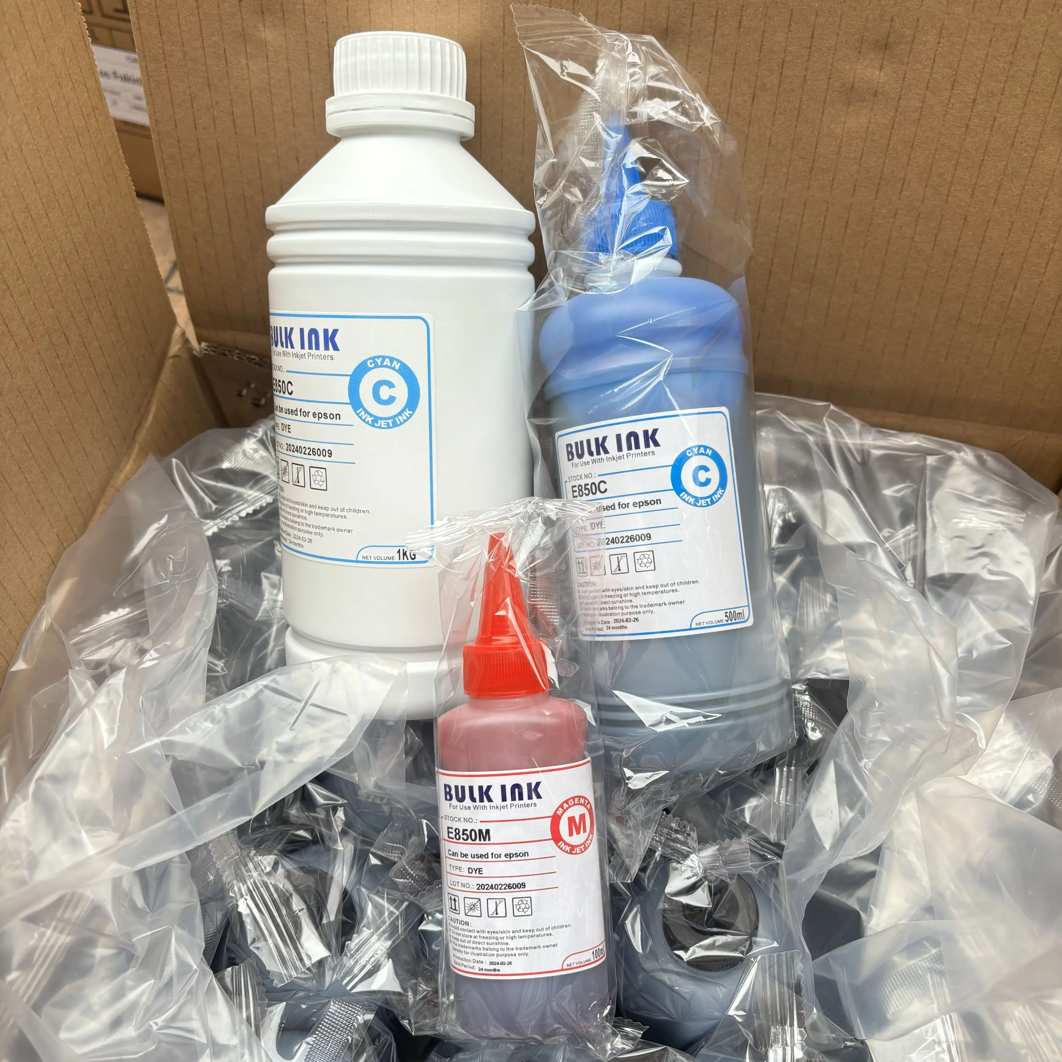 WHOLESALE premium 100ml 250ml 500ml 1000ml 1kg original refill ink for epson printer L130 L1800 L805 L850