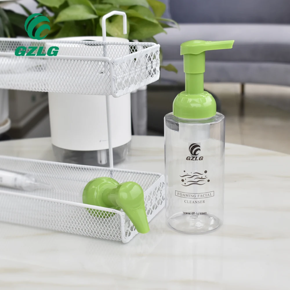 PCR  Gzlg 38 400 white lotion bottle soap lotion pump soap plastic bottle