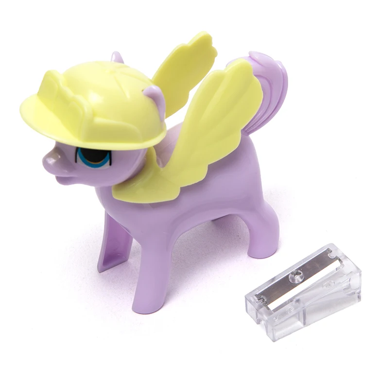 
KID SAFE PATENT cheap horse baby fancy high quality custom color school manual single hole cute animal pencil sharpener 