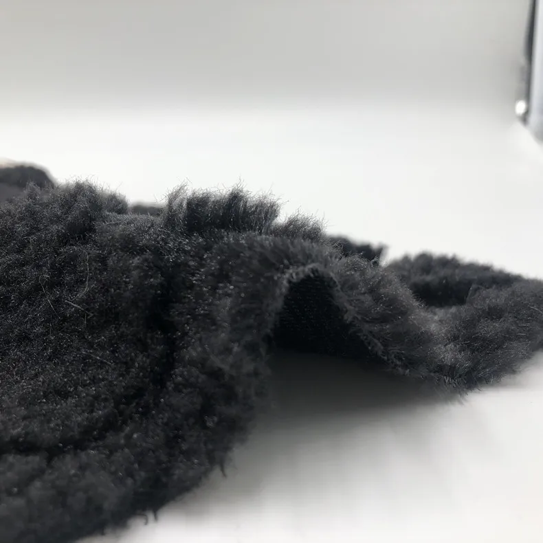 100% polyester sherpa faux fur fabric for toys and garment