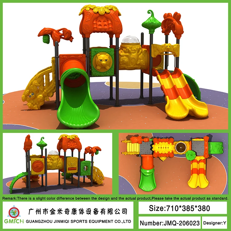 Play ground children play outdoor amus equip park slide