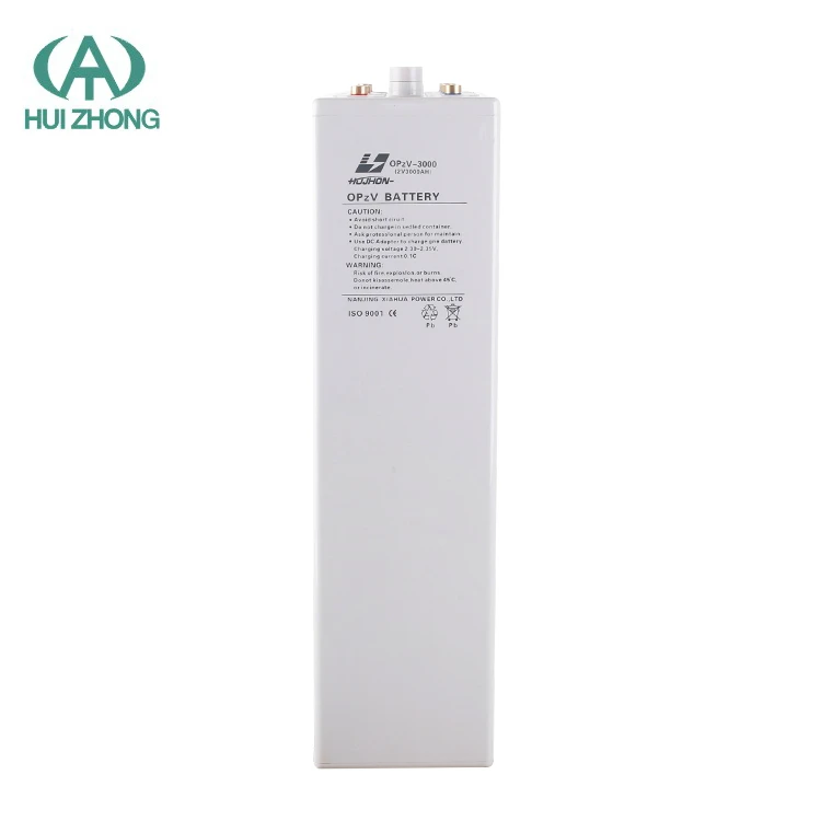 2V 3000AH tubular OPzV gel solar battery