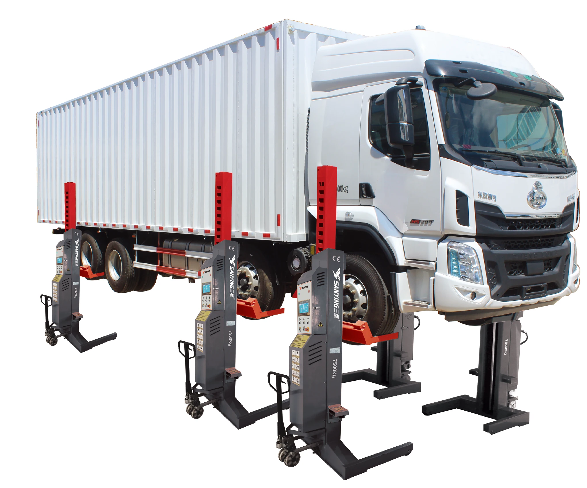 Mobile Column Truck Lift Commercial Heavy Truck Lift  Vehicle Truck Lift