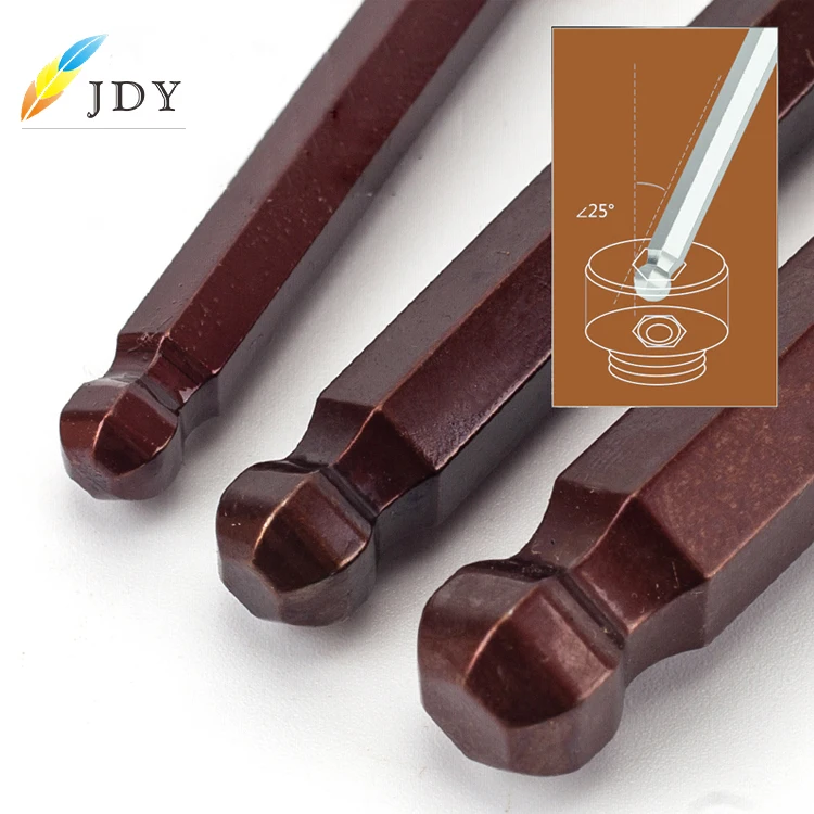 S2 Stainless steel hex key wrench L Allen spanner Set