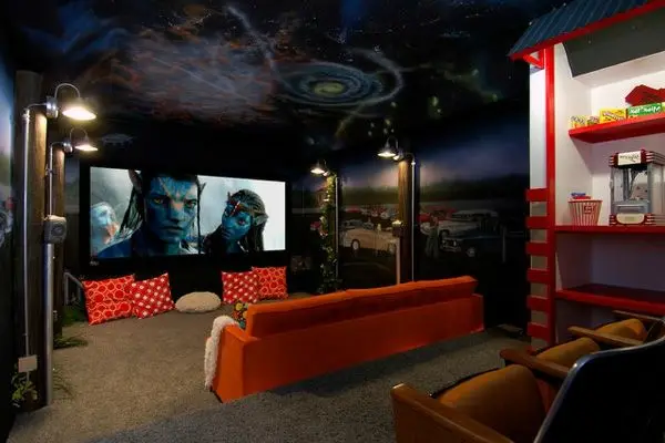 Magnet Installation  LED 600x600 Ceiling Panel Light  Starry Sky For Cinema