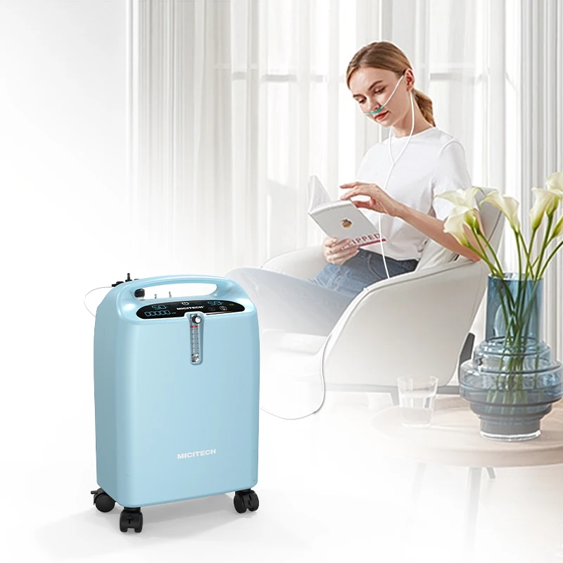 MICiTECH oxygene therapy machine hyperbaric oxygen facial machine 5 liter oxygen concentrator