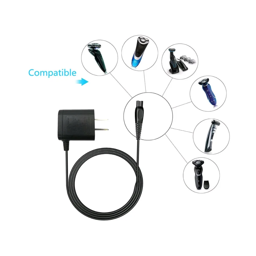 15V Universal Portable Philips Shaver Charger Power Charger Cord Adapter for Philips Charger Spectra Models Series