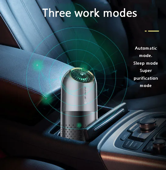 Новый автомобильный очиститель воздуха с отрицательными ионами, озон устраняет специфический запах, Автомобильный интерьер, автомобильный необходимый очиститель воздуха