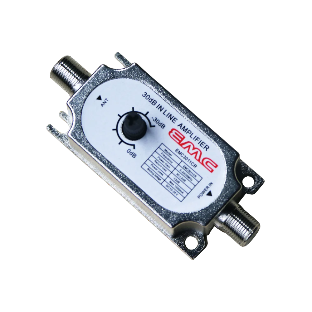 5-2150MHz Signal adjustment CATV SMTV function in-line amplifier