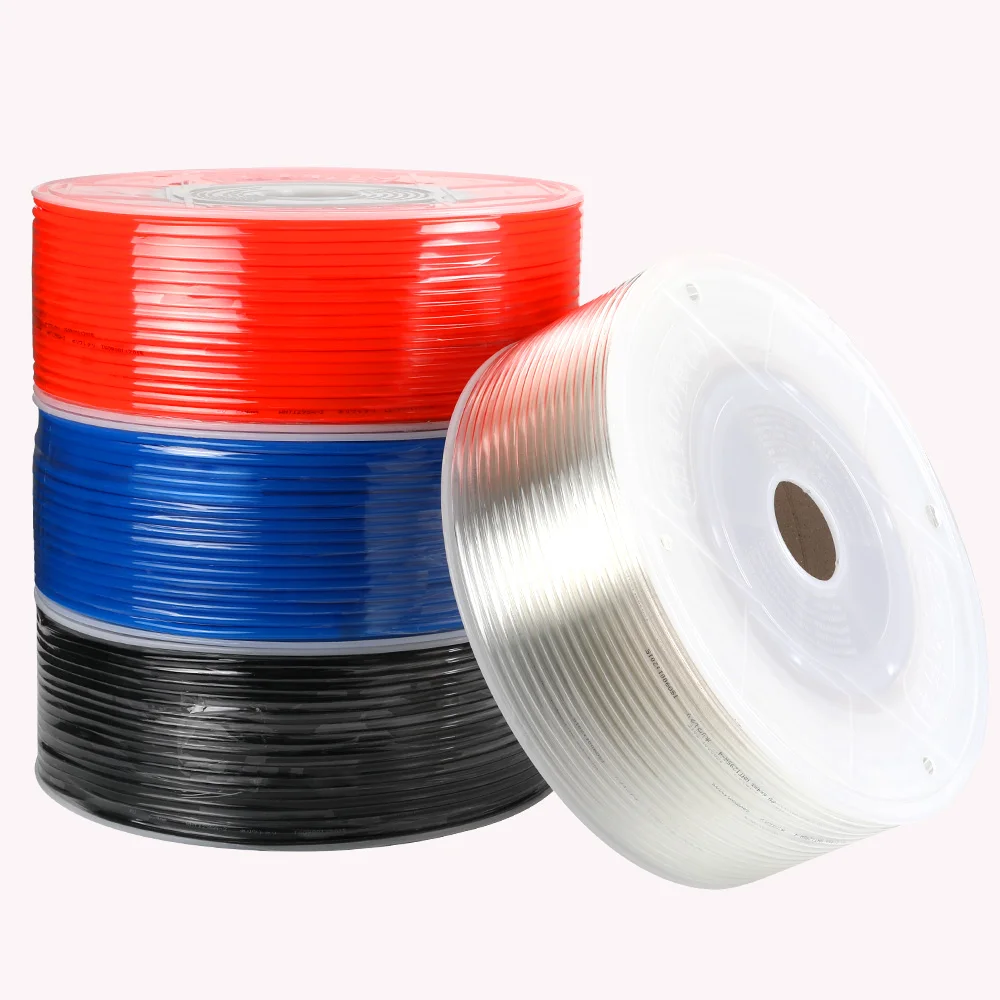 Air compressor trachea 5*8mm high pressure tube pneumatic transparent hose 4 6mm10mm12 woodworking gas line air pump PU tube