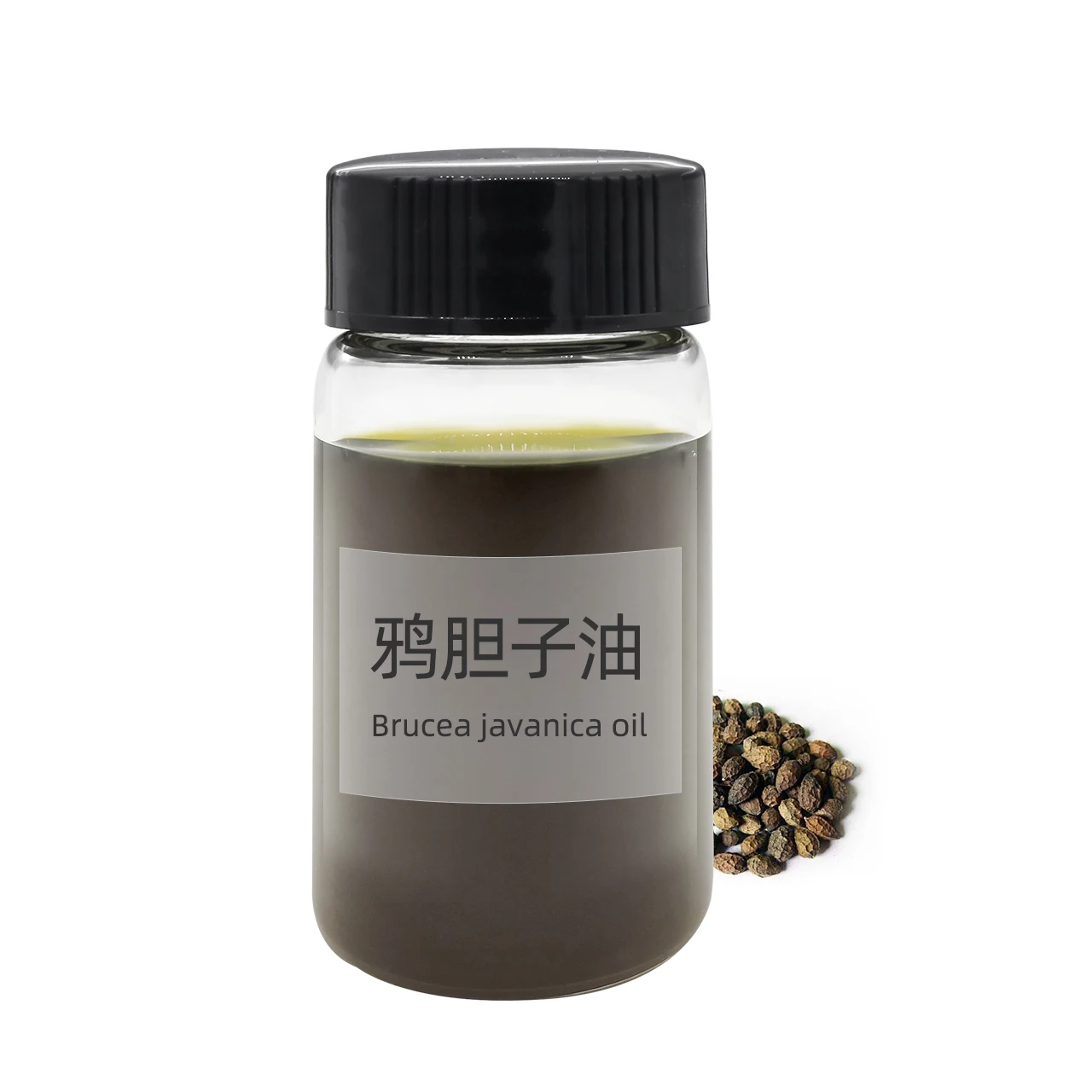 Chinese Traditional Medicine Oil Brucea Javanica Seed Oil Bruceine D for onychomycosis