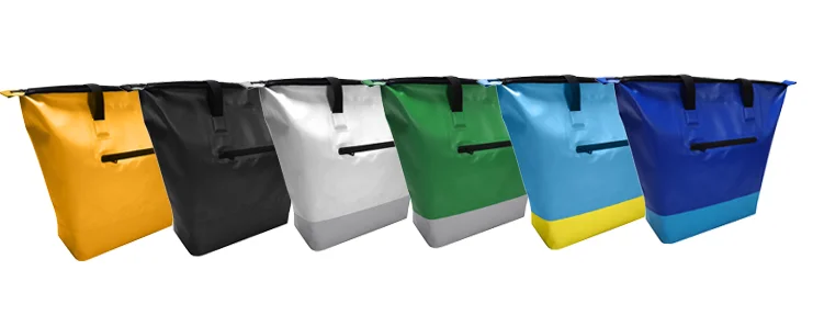 Лидер продаж, водонепроницаемая сумка-тоут из поливинилхлоридного брезента 15-20 л, водонепроницаемая пляжная сумка