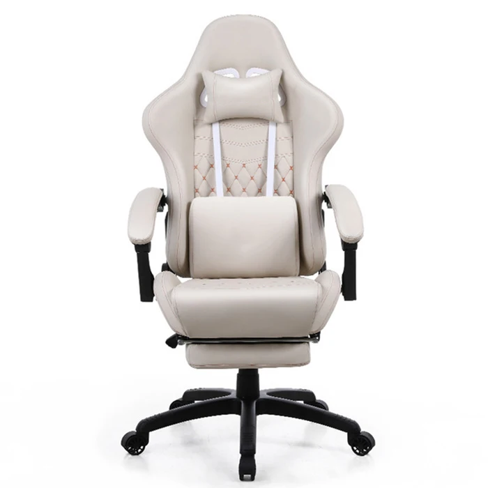 black leather gaming chair customized gaming chair