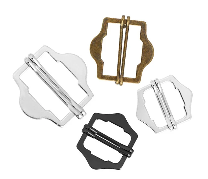 Garment Accessories Adjustable Suspenders Overall Buckle Metal Slider Buckle