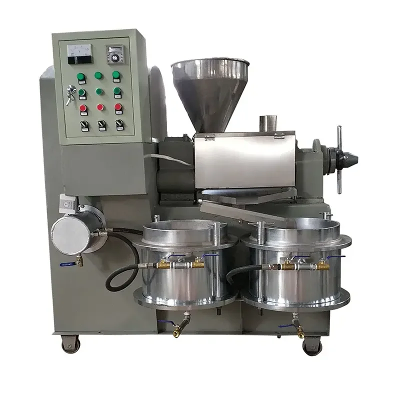300-350kg/h Automatic Flax seed Soybean Peanut Coconut Sesame Oil Making Oil Press Machine  Vacuum Composite Screw Oil Pressers