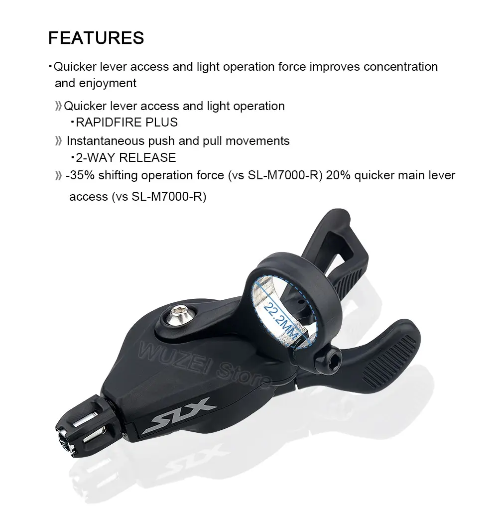 SHIMANO SMN SL-M7100-R SLX Right Shift Lever 1X12 Speed  Rear Derailleur RD-M7100-SGS 12V Mountain Bike Transmission K7 MTB Kit