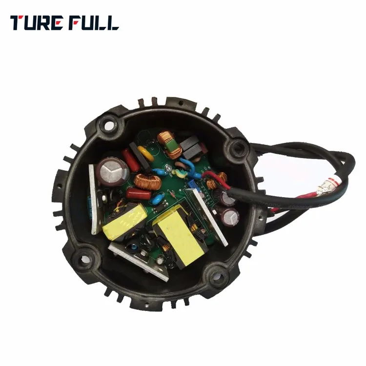 2021 новый бренд Диммируемый 60 Вт подвесной светильник круглый светодиодный драйвер 36 В осветительный и электронный дизайн 51 - 100 Вт постоянный ток черный