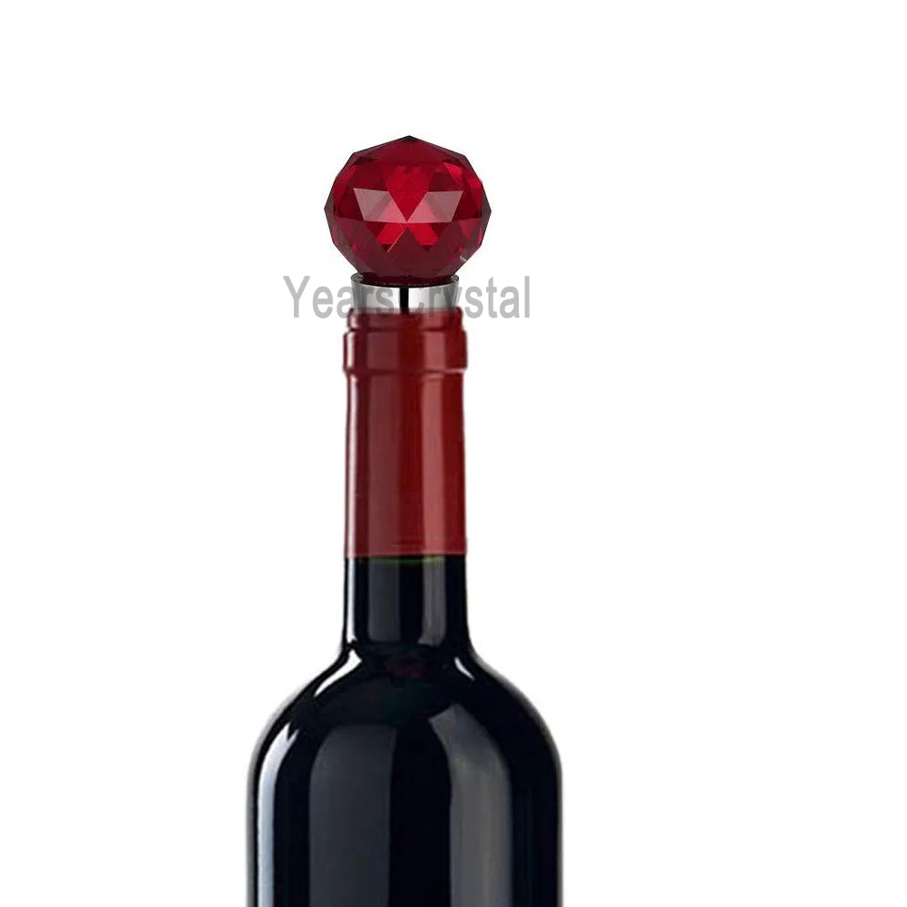 new design diamond shape top whiskey bottle glass crystal wine stopper