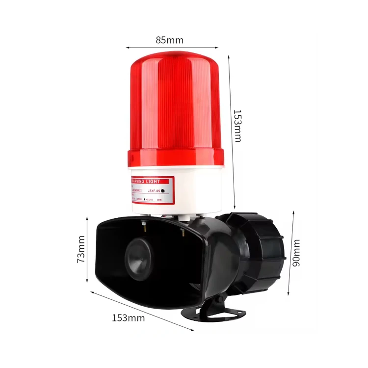 Parking Management System Waterproof Wireless Warning Lamp Car Traffic Warning Lights