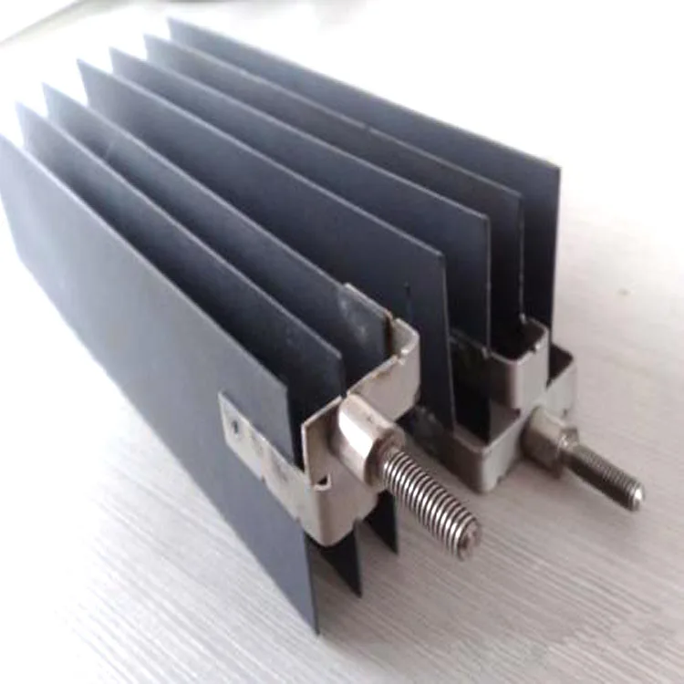 MMO coated Titanium electrolysis Anode and Cathode titanio mmo for sodium hypochlorite generator