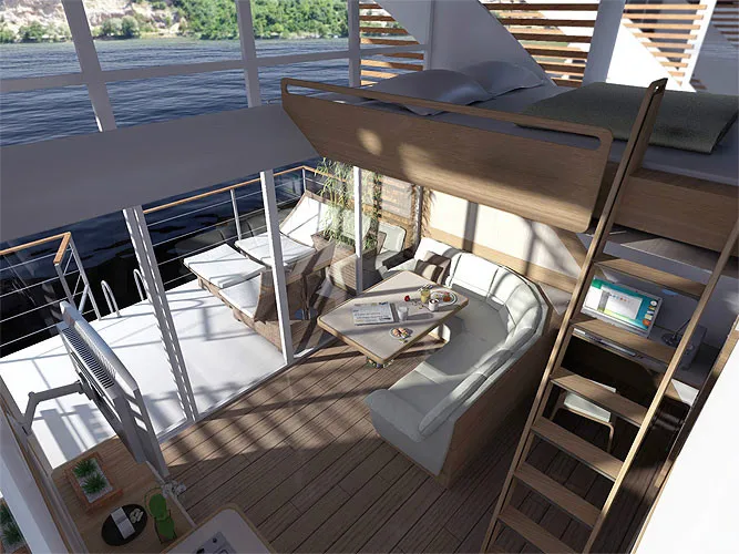 Performance Aluminum 5083 Boat Outboard Pontoon House Boat