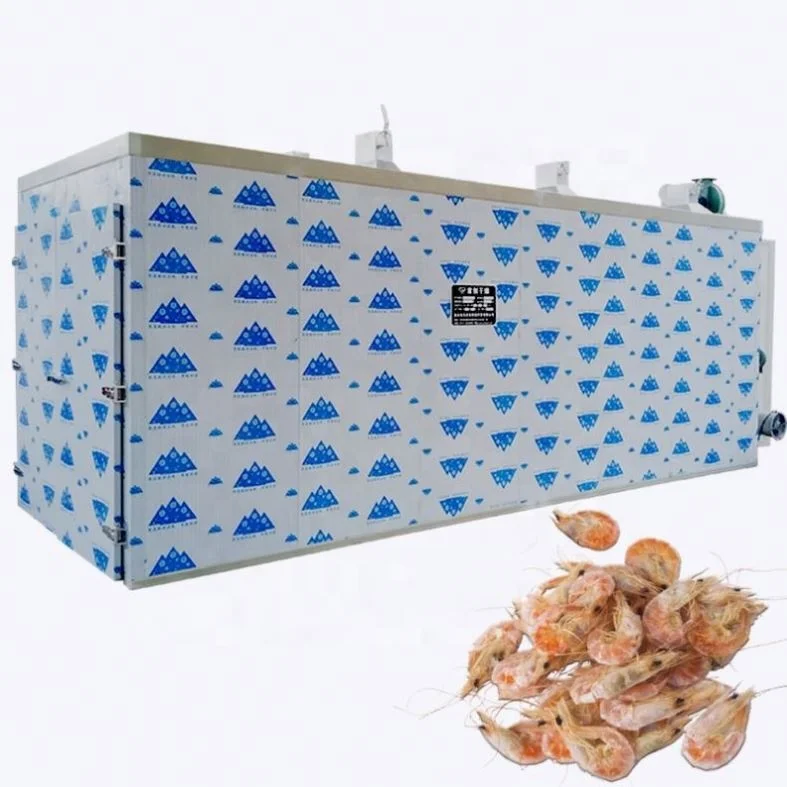 600Kg Sausage Meat Fish Shrimp Tray Cabinet Dryer Seafood Heat Pump Oven Dehydrator