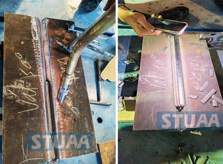 offline programming automatic Gantry robotic welding station with 3 axis