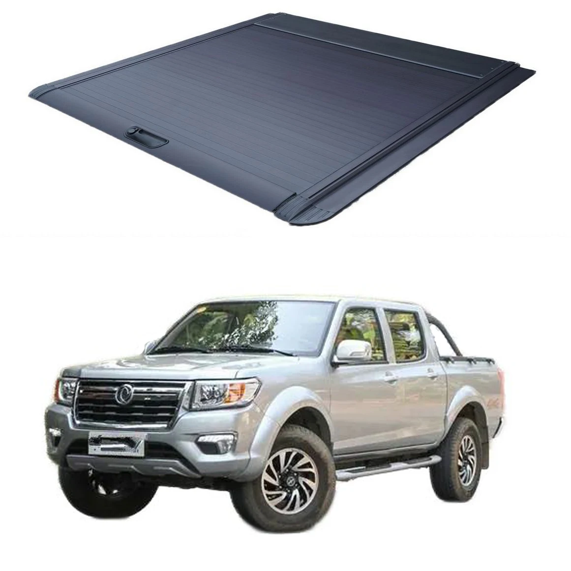 Waterproof accessories retractable standard size truck bed cover roller lid for toyota hilux Tacoma Mitsubishi L200 Ford ranger