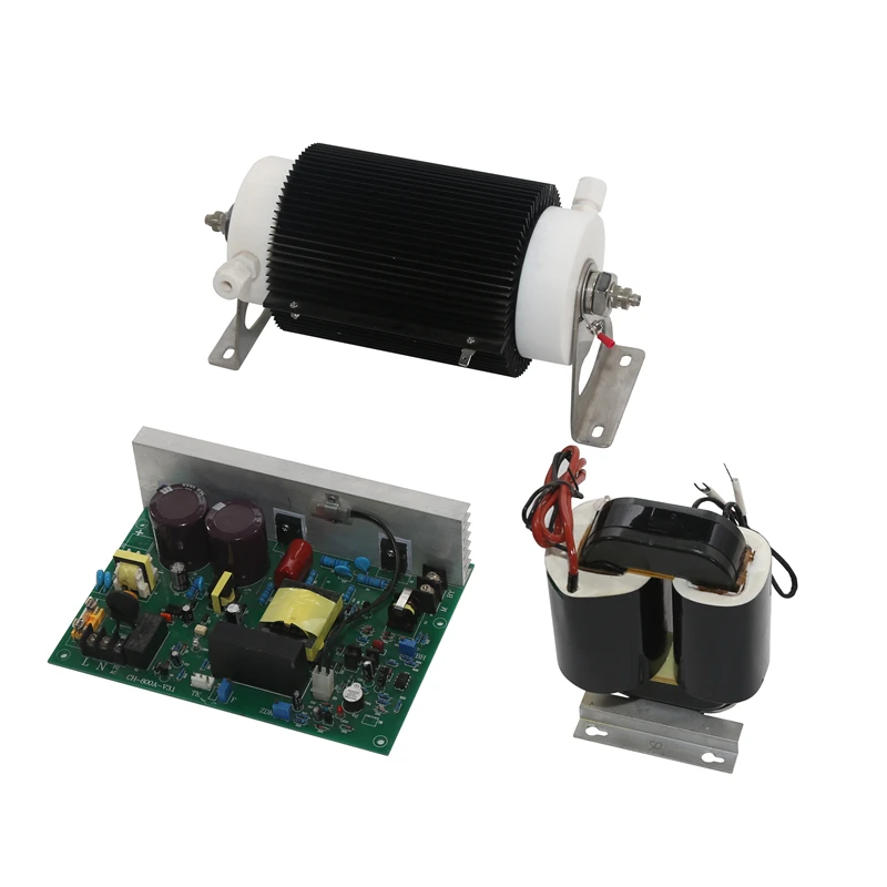 CHUANGHUAN OZOCENTER Air and water cooled 40g/h ceramic ozone tube for ozone generator