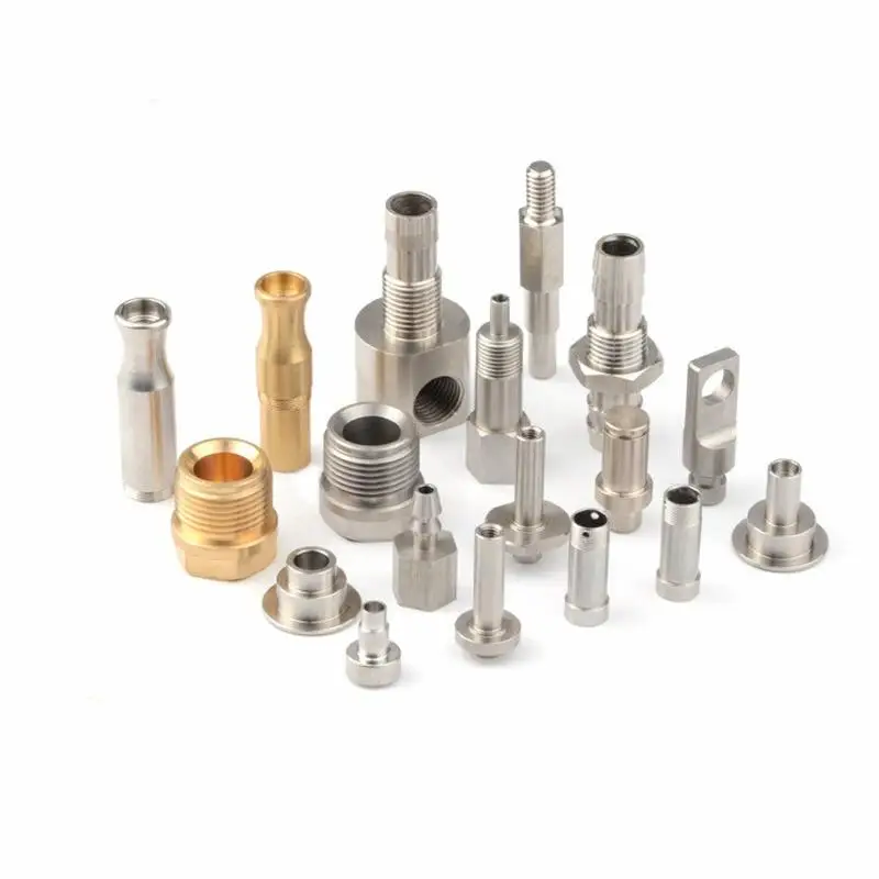 Good Quality Cheap CNC Lathe Components Turning Brass Cap Chrome Nipple Brass Fire Nozzle Straight Stop Valve Brass Drain Valve