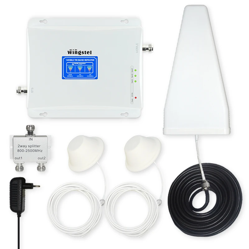 Dual Band GSM 2G 3G 4G Mobile Phone Signal Booster Repeater Cell Phone Signal Booster