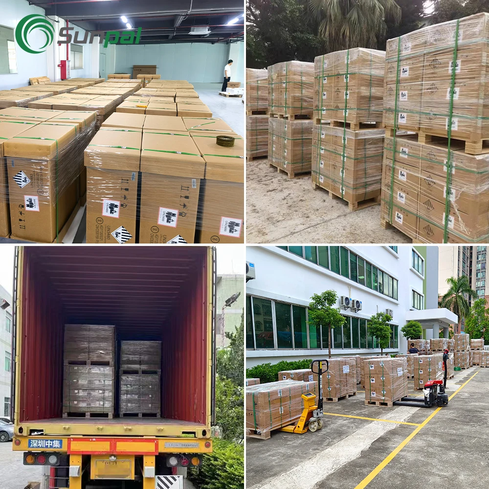 Sunpal Household Solar Lithium Battery 200Ah 51.2V Lifepo4 Rechargeable Battery Price