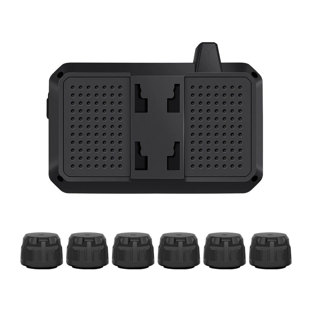 Hot Selling Auto 6 8 12 16 22 Wheel TPMS Android Tyre Pressure Monitoring System Sensor 433.92Mhz Truck RV Tire Pressure Trailer