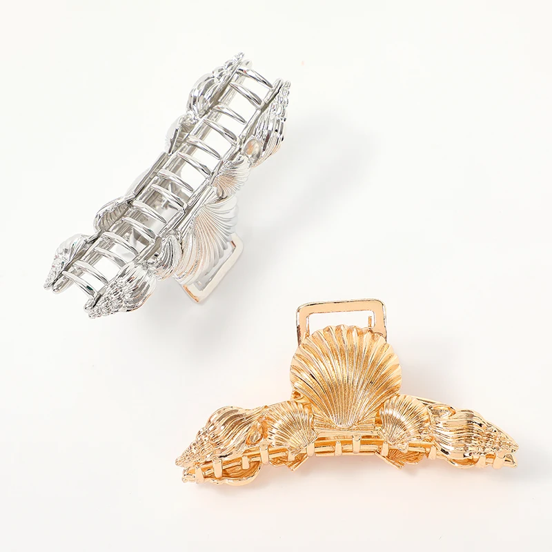 Seafood Orchid Acetate Flower Metal Goody Halloween Custom Acrylic Flat High Quality Claw Clips For Women