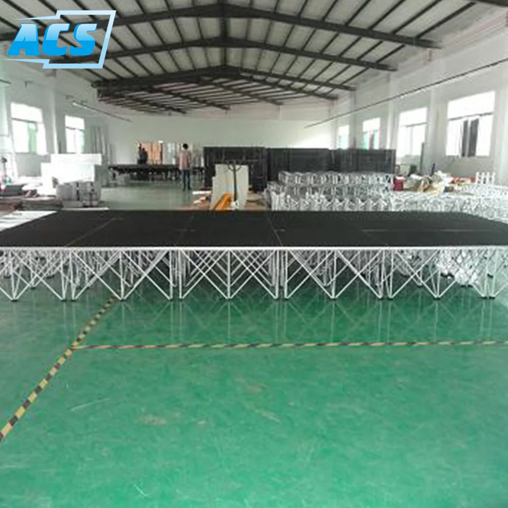 Waterproof Modular staging /stage modules/Movable Aluminum Stage For Wedding Rental