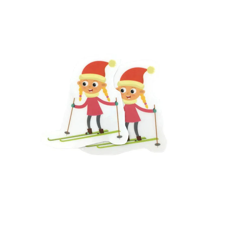 Custom No Glue Clear Static Clings Window Decals Transparent Window Stickers