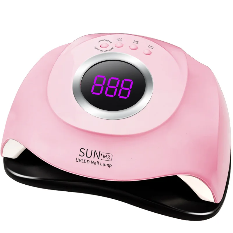 Sun M3 Factory Wholesale 180W Strong Power 45pcs LEDS Dual Lights Dryer Not Black Hand Ultraviolet Professional Nail Lamp Dryer