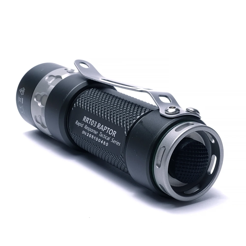 JETBeam RRT03 Raptor красный зеленый синий белый свет 1400 люмен CR123A RCR123A 16340 18350 18650 Факел