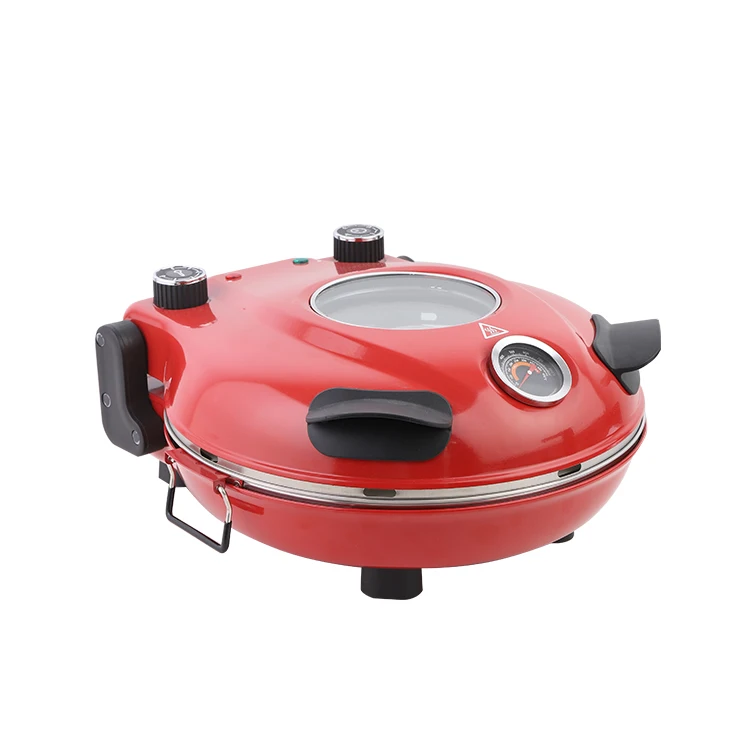 China Manufacturer Fast Food Big Size Electric Pizza waffle Maker In Italy Built In Pizza Oven