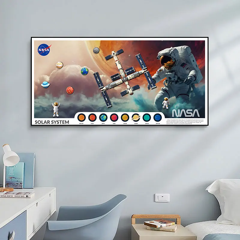 Карта солнечной системы с высокой четкостью «Звездное небо»