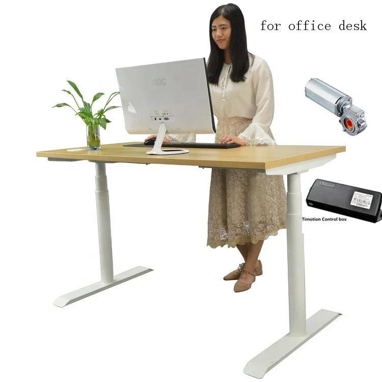 home computer desk A7 autonomous office design standing electric height adjustable table
