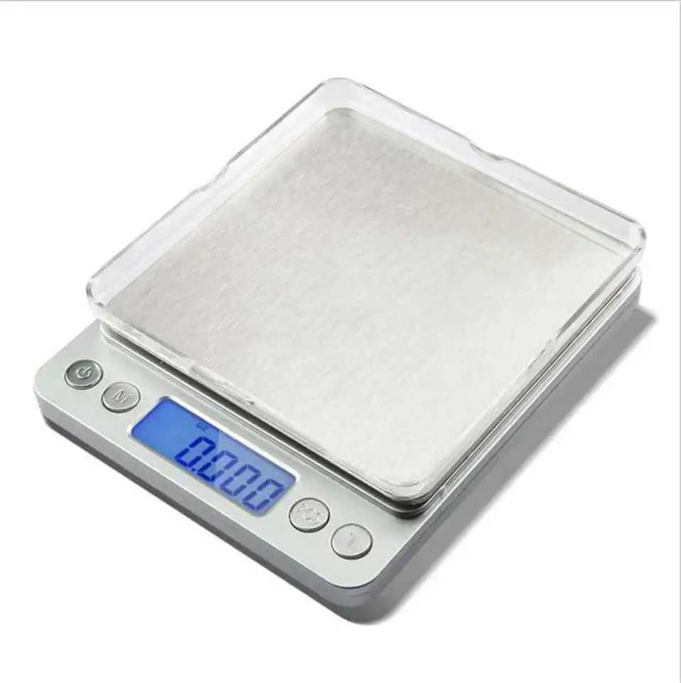 Digital Weight Weighing 3kg 0.1g 0.01g Kitchen Household Scales Balanzas De Cocina Gold Gram Scale Food Household Scales