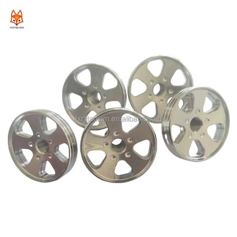 factory custom CNC Gr5  colorful anodized PVD coated motorcycle brake lever swing arm Titanium Rear brake rocker arm parts