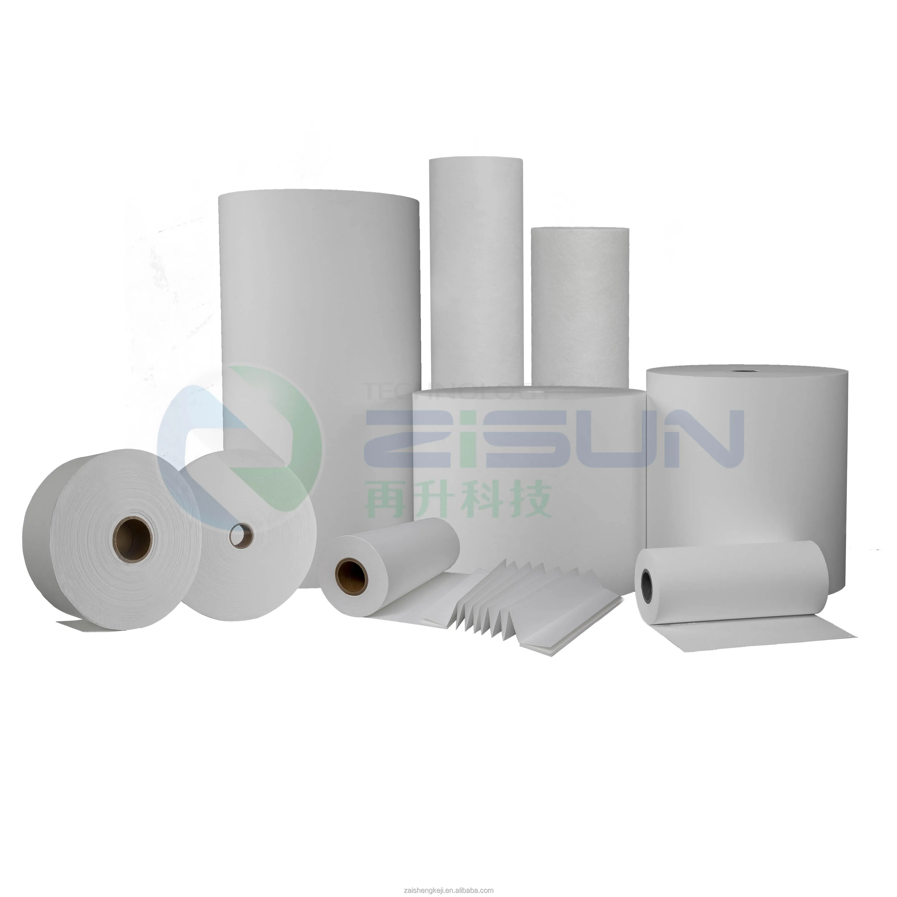 ZISUN HEPA Filter Media Material Fiberglass Air Filter Paper Roll For FFU laminar Flow Hood Filter