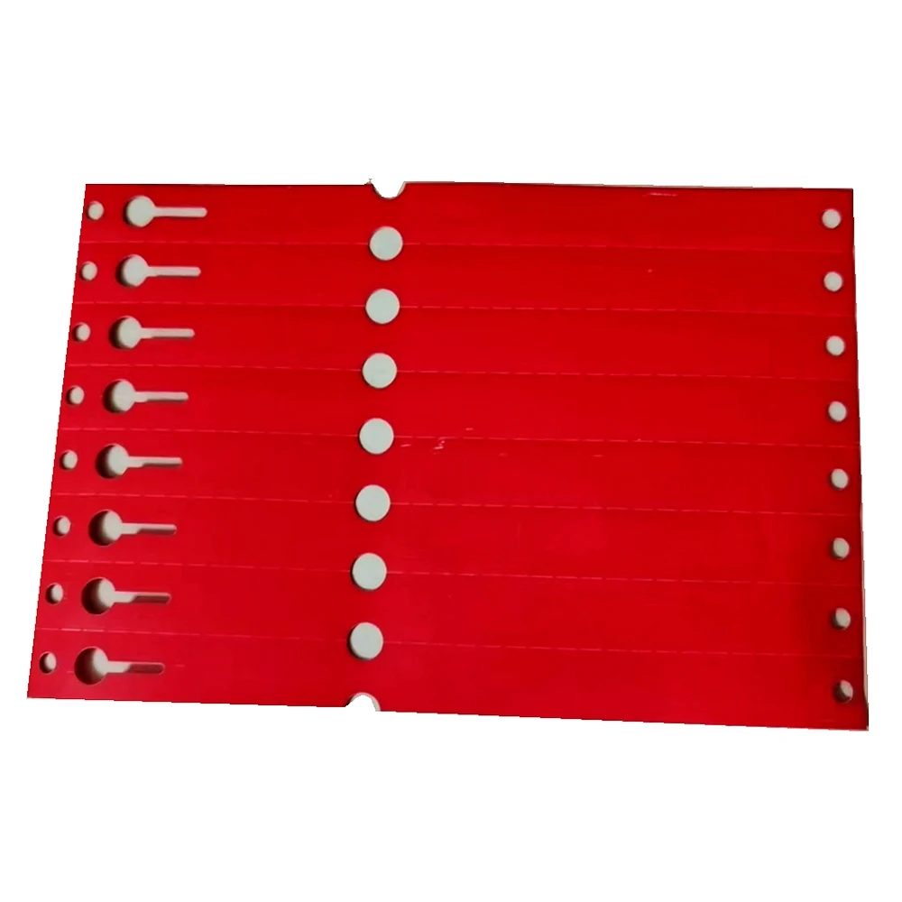 plastic arrow disposable self locking key tags