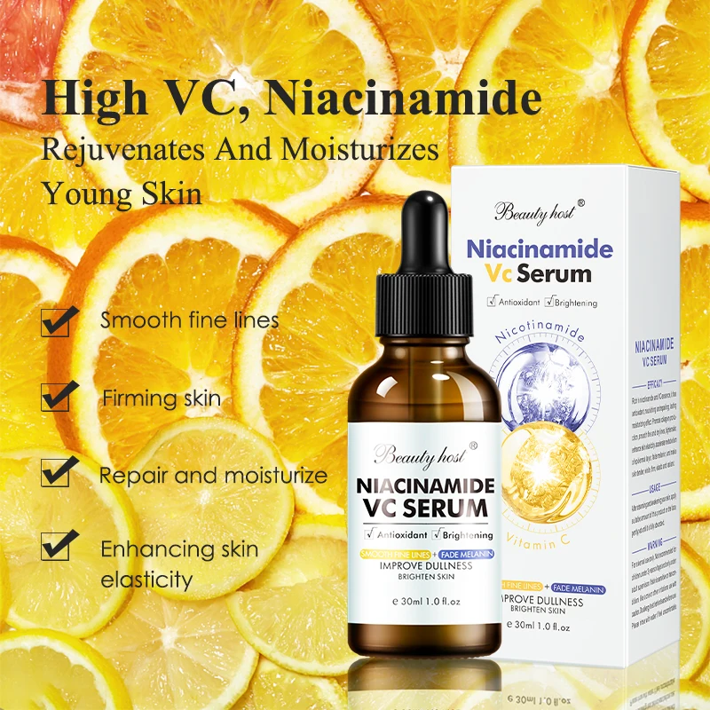 Уход за кожей лица 30 мл Niacinamide VC Сыворотка для увлажняющая Очищающая Восстанавливающая витамин