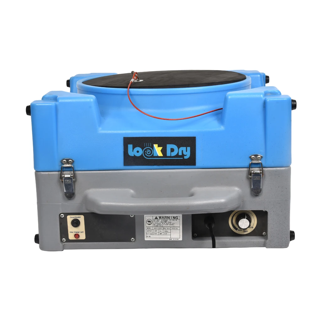 800 cfm with 4 stage filtration system industrial air scrubber for restoration