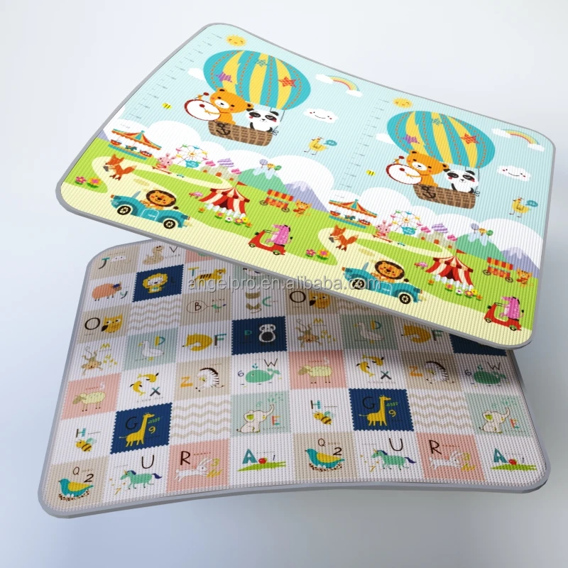 wholesale European EN71 2cm Large Soft Foam Xpe Baby Mat For Newborn Crawl Baby Eco-friendly Epe Foam Floor Mats